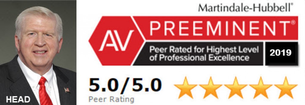 Martindale-Hubbell Preeminent for over 30 years in a row