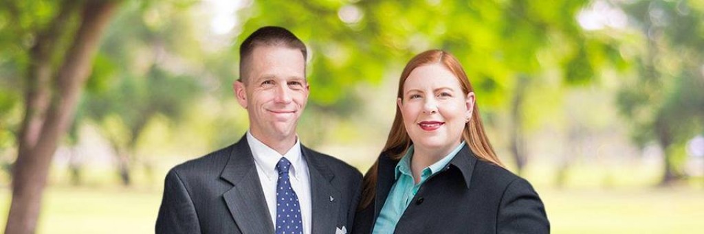 Shana Thompson and Chip McElearney