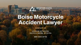 Boise Motorcycle Accident Lawyer at Mountain States Injury Law Cover Image