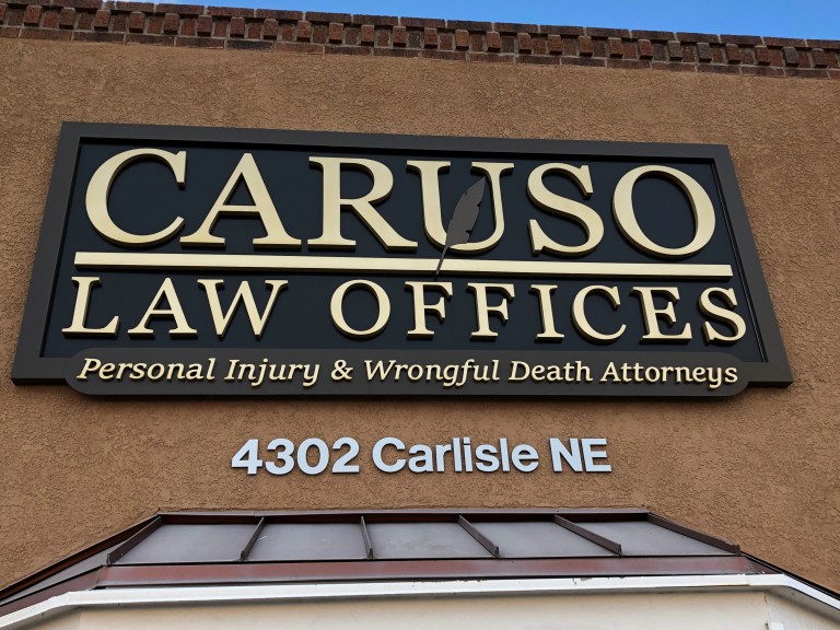 Caruso Law Offices, 4302 Carlisle NE, Albuquerque NM 87107 (near Montgomery & Carlisle)