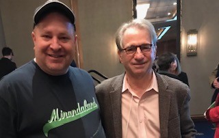 Photo with Barry Schreck, evening speaker, at the California Capital Defense Seminar in Monterey California