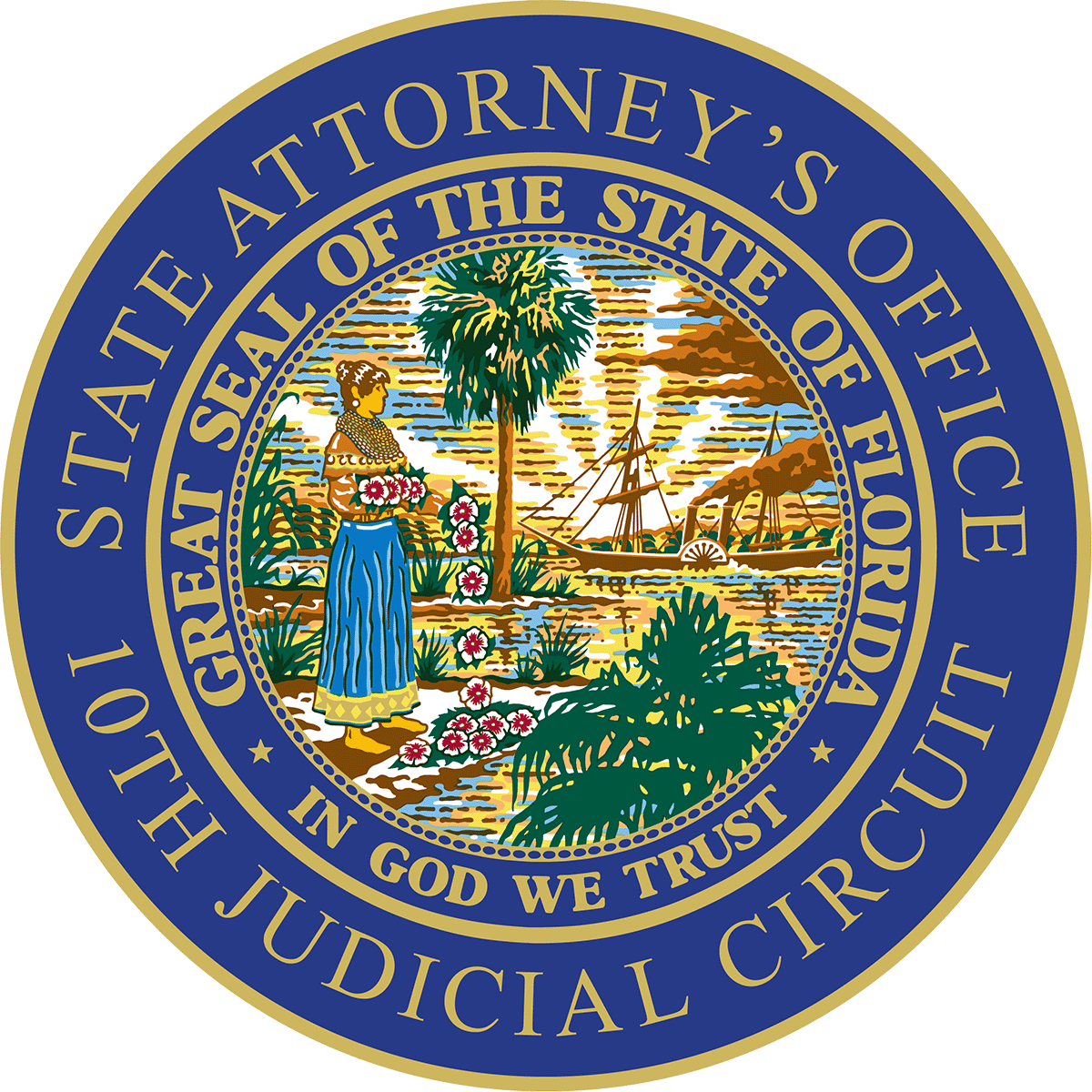 Polk County State Attorney's Office (10th Judicial Circuit) Logo