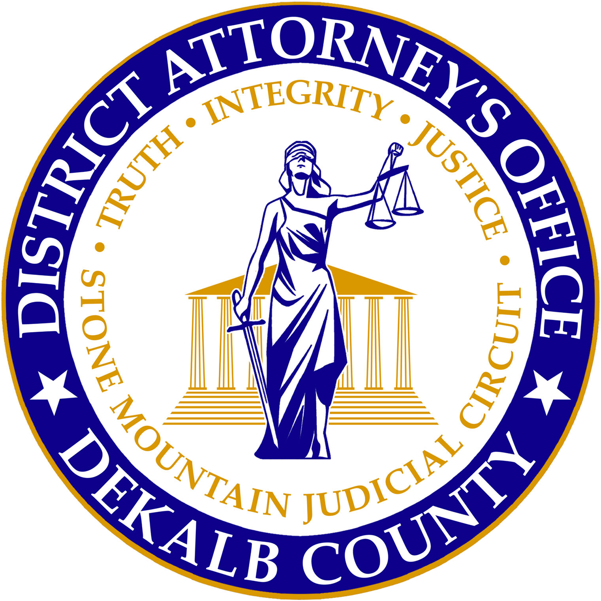 DeKalb County District Attorney's Office Logo