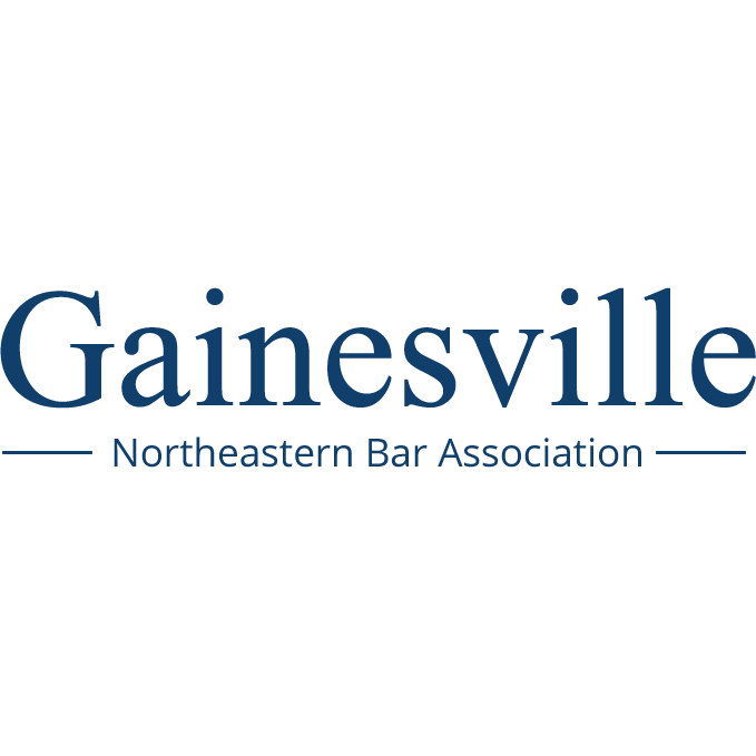 Gainesville-Northeastern Bar Association Logo