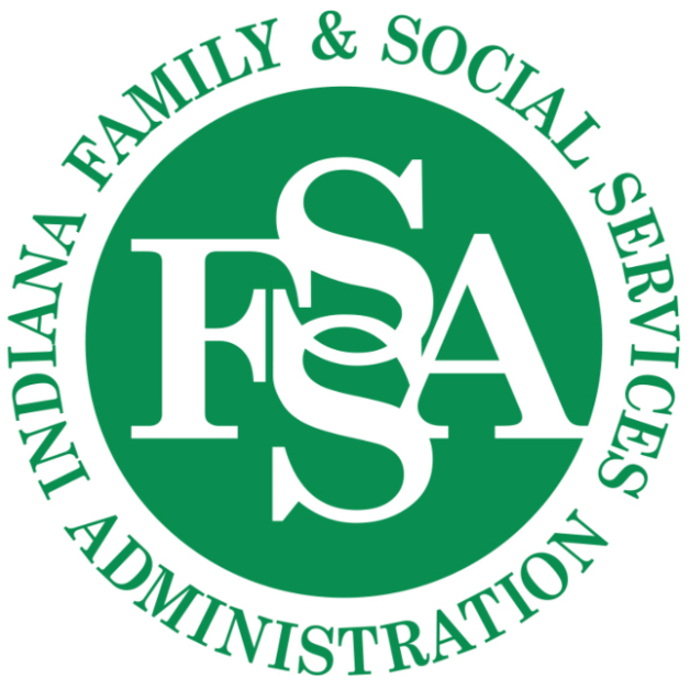 Indiana Family and Social Services Administration Logo